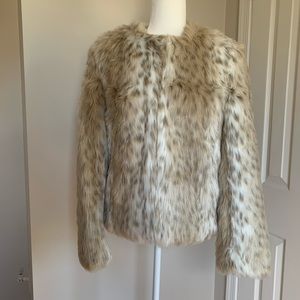 NWT Faux Fur Jacket